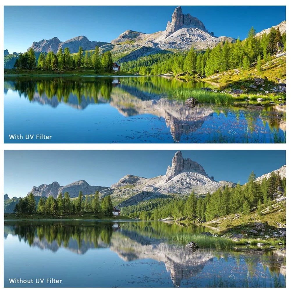 Camera Lens 48mm UV Protective Filter + Adapter