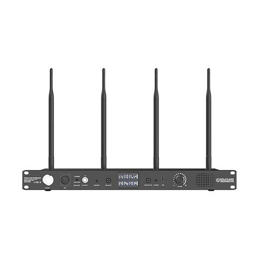 Hollyland HL-SYSCOM-1000T-8B Full Duplex Wireless Intercom System 8 Belt Packs