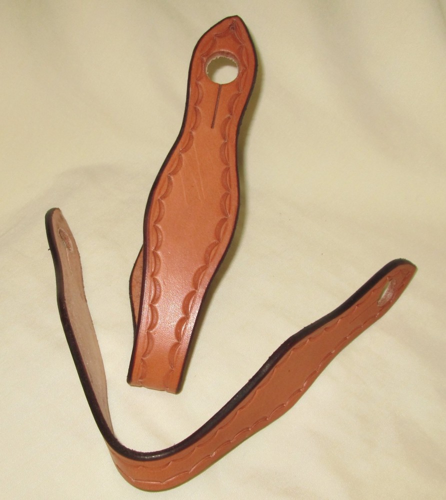 Leather Slobber Straps