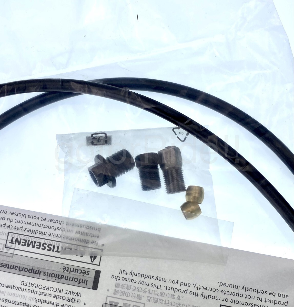 SHIMANO SM-BH90-JK-SSR Dura-Ace Ultegra 105 Disc Brake Hose Set, 1000mm+1700mm