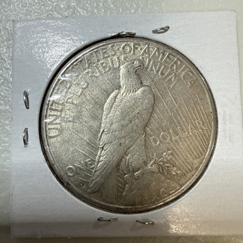 1922-S Peace Dollar In XF Condition