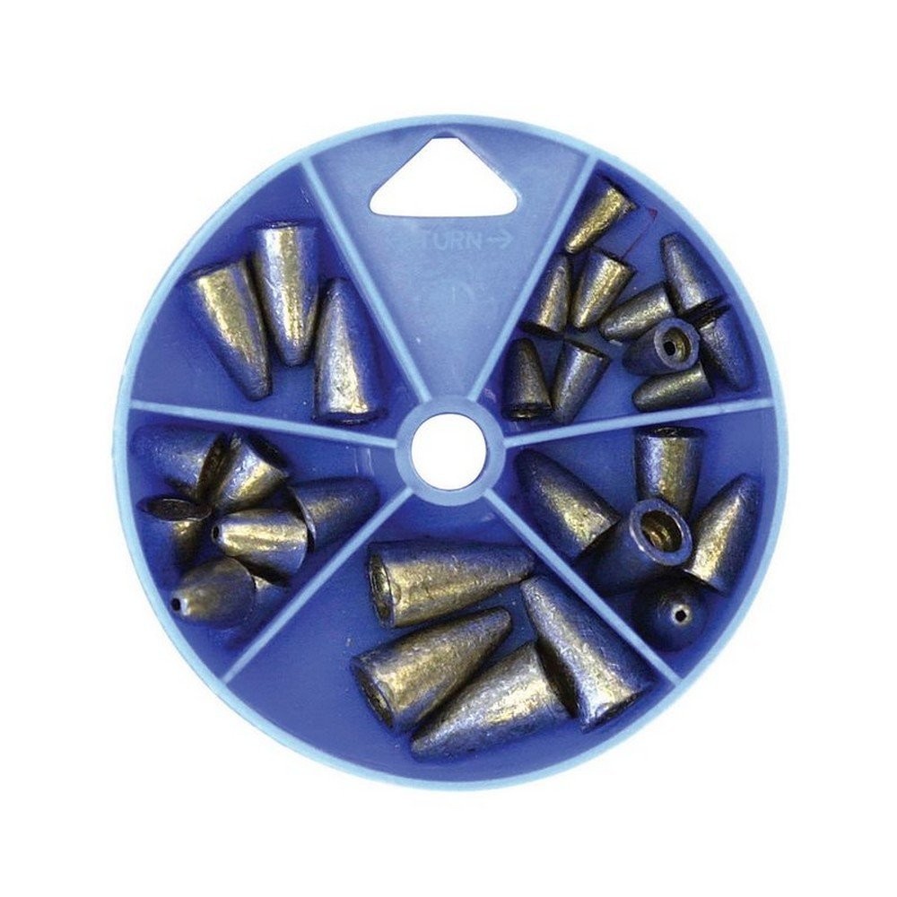 Eagle Claw Sinker Assortment Worm Weight (Per 27)