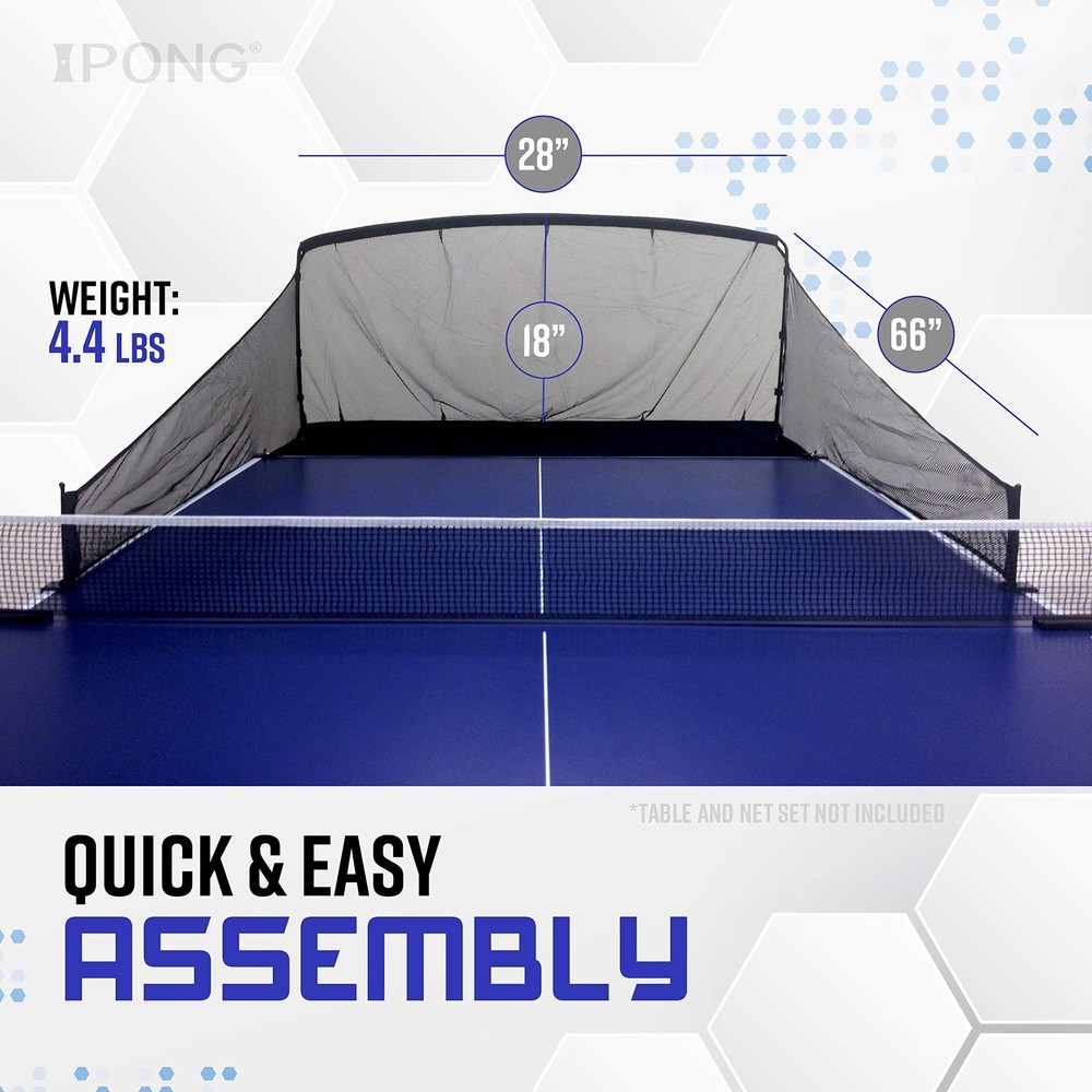 Table Tennis Ball Catch Net for Easy Collection During Practice Sessions