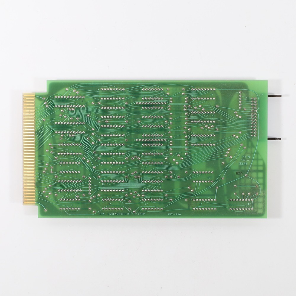 New England Digital Synclavier SK2-486 Computer Bin Card