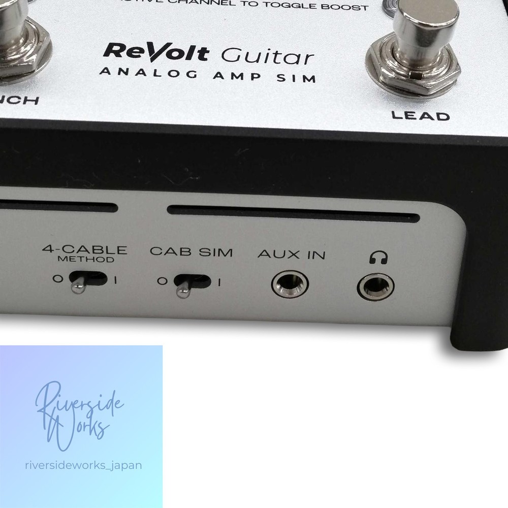 TWO NOTES Effect Pedal REVOLT GUITAR ANALOG AMP SIM - Versatile JP