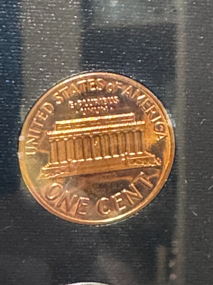 1972 S LINCOLN CENT PROOF FROM MINT SET
