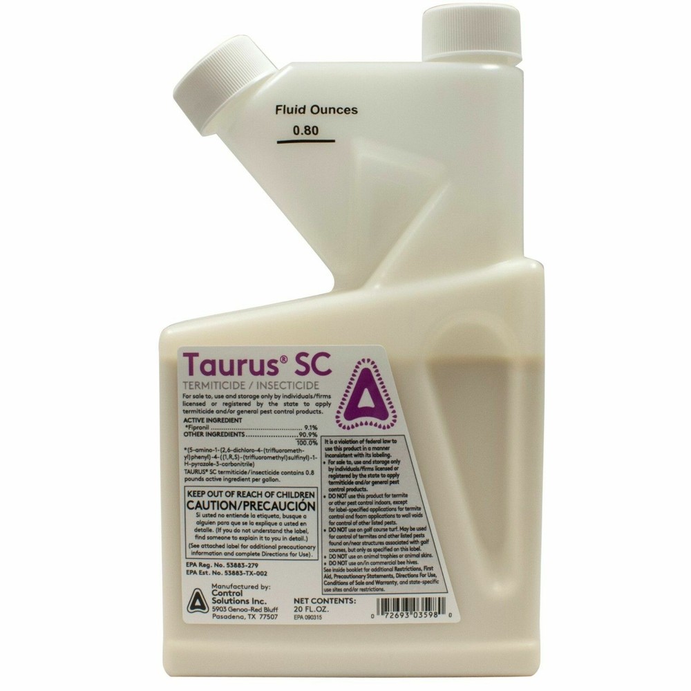 Taurus SC Termite Ant Insectide - Generic Termidor - PRIORITY 2 -3 DAY SHIPPING