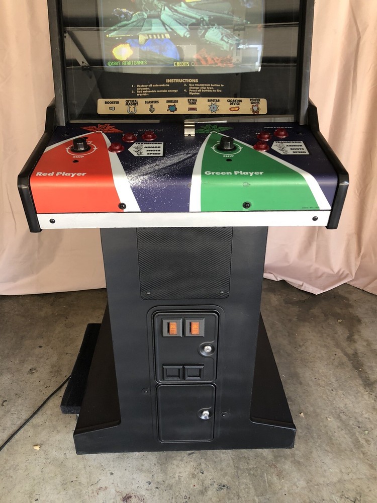 BLASTEROIDS Asteroid Arcade Machine by Atari (Great Condition) *RARE*