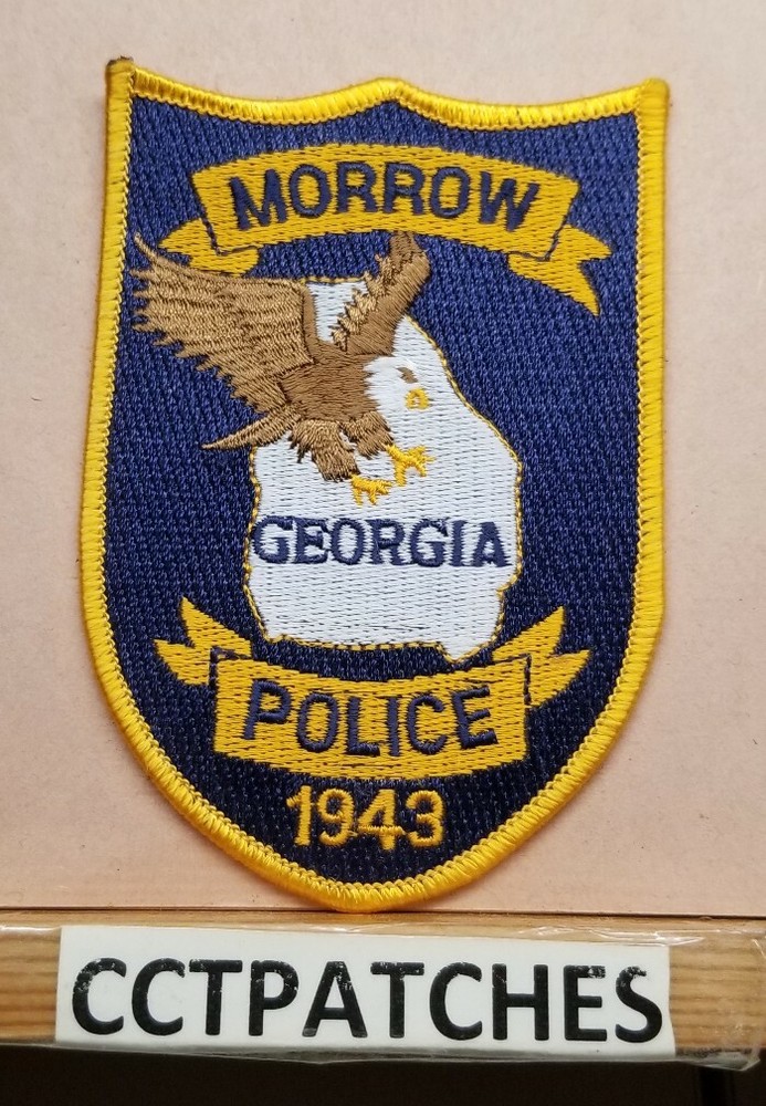 MORROW, GEORGIA POLICE SHOULDER PATCH GA