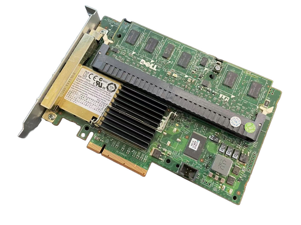 DELL J155F - PERC 6/E PCI-E SAS RAID CONTROLLER WITH 512MB BATTERY