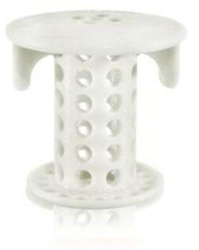 SinkShroom® (White) Hair Strainer Catcher Prevents Clogged Drains by TubShroom