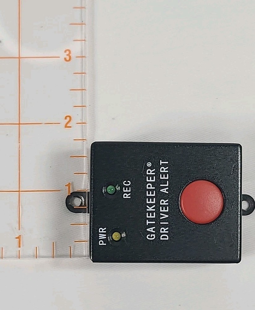Gatekeeper G4-DrvAlert Driver Alert Button LED Panic Button USED **WORKS** NOTE