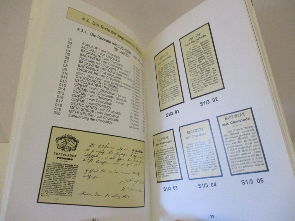 Suchard-Karten die von fer Firma Suchard Zwischen 1875-1912 F. Barnier Softcover