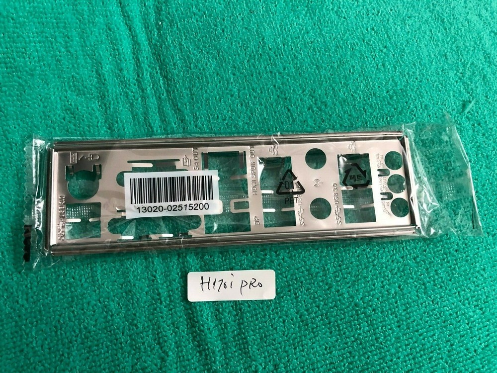 ASUS H170I PRO IO SHIELD BACK PLATE , ORIGINAL