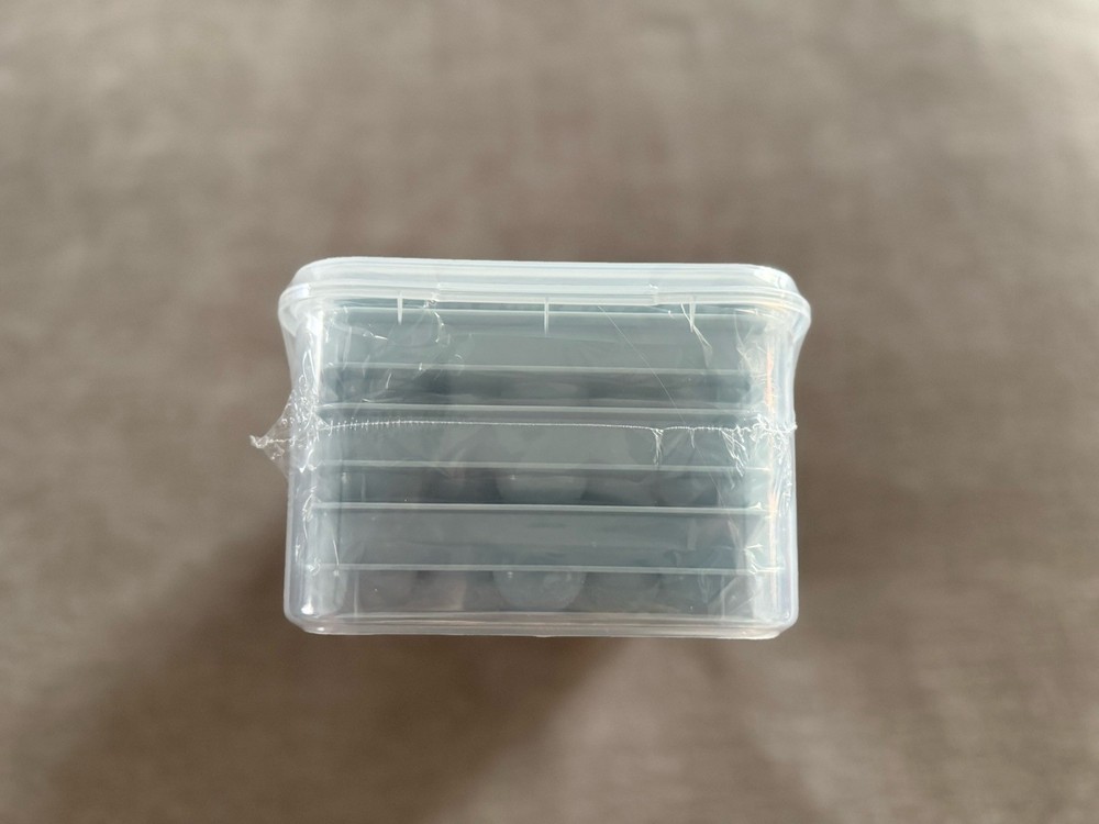 DclobTop Stackable Round Ice Cube Tray Set with Lid & Bin – Create 99PCS Round