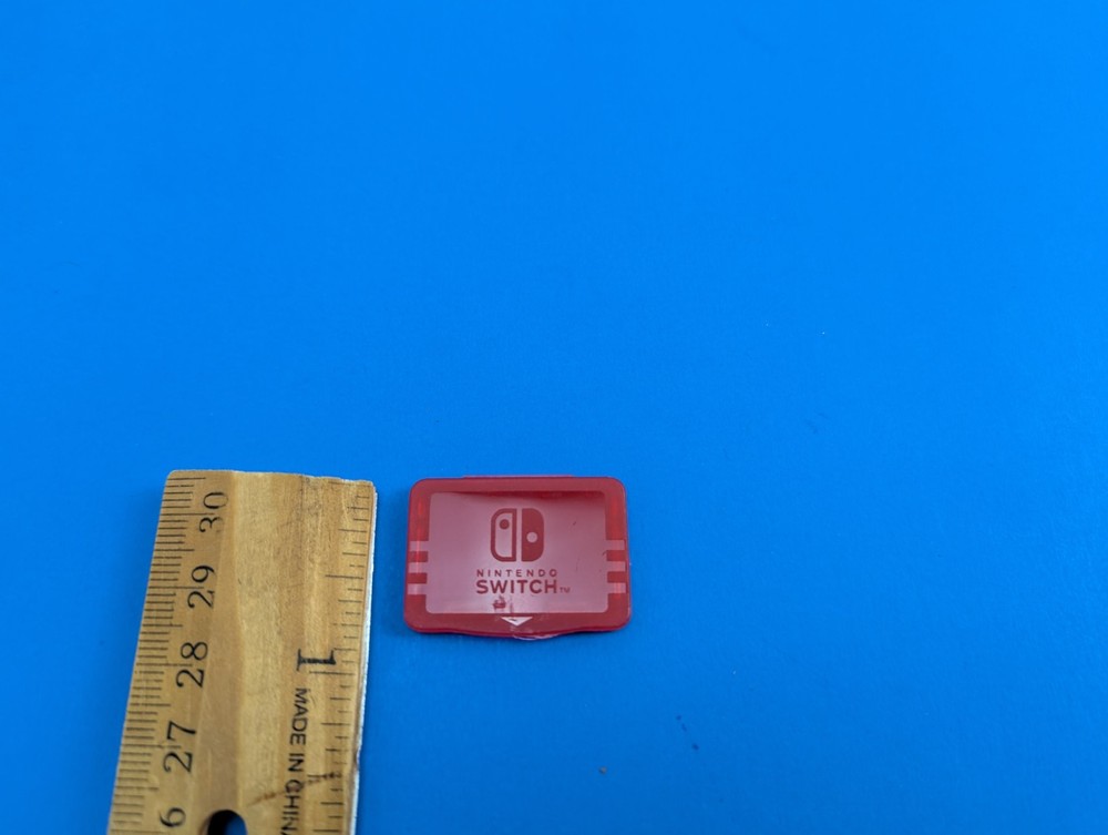 Mini Red Plastic Nintendo Switch Memory Card Case Holder