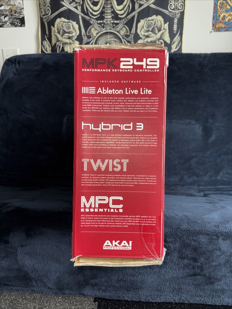 Akai Professional MPK249 49-Key USB MIDI Keyboard Controller