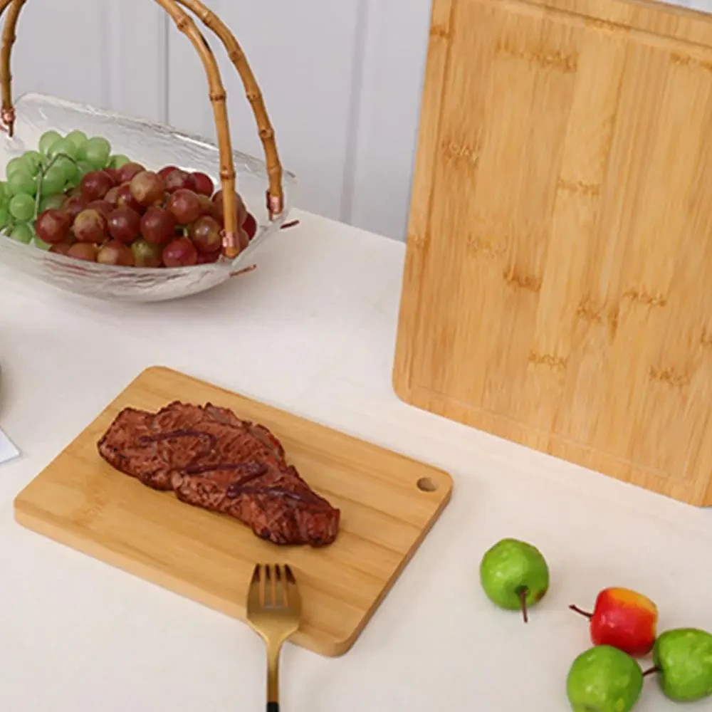 Wooden Chopping & Serving Board – Double-Sided, Thick, Hangable