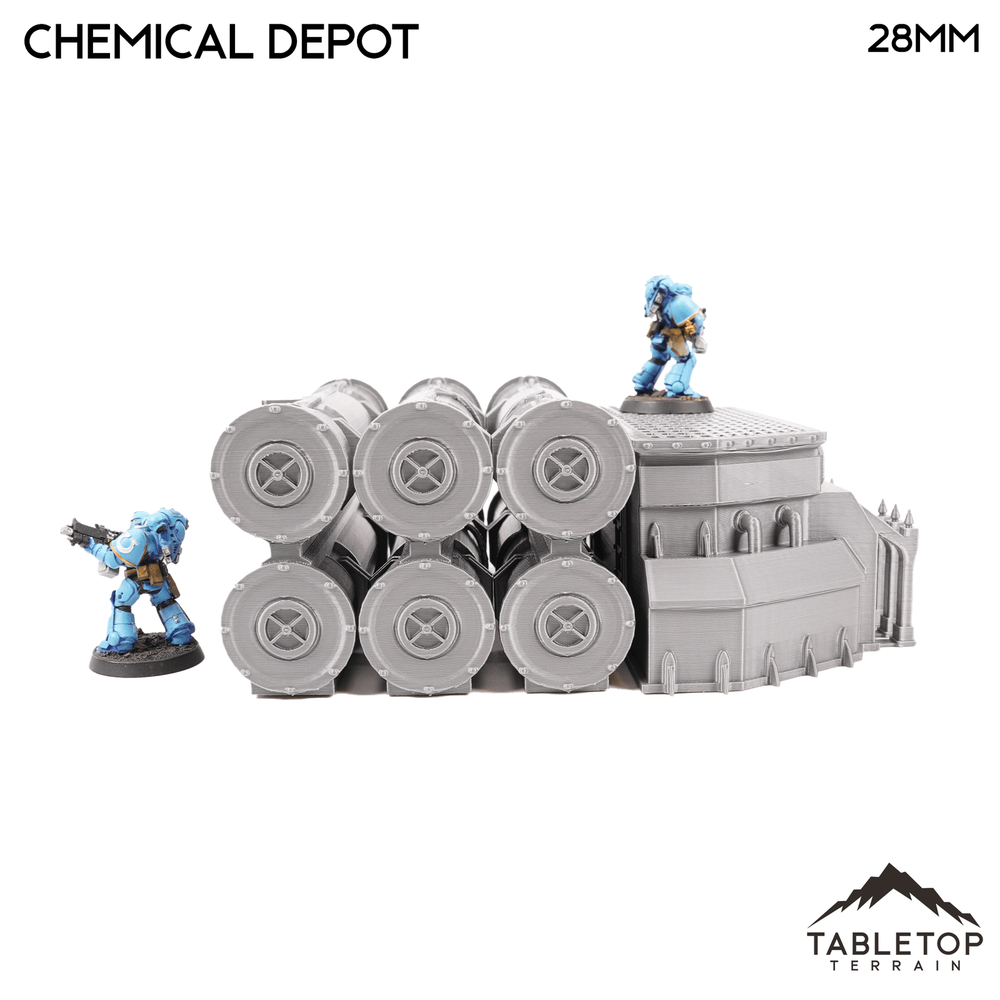 Chemical Depot - Grimdark Gothic Wargaming Tabletop