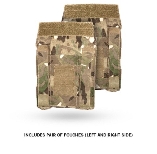 Crye Precision JPC Jumpable Plate Carrier Side Plate Pouch Set - MultiCam