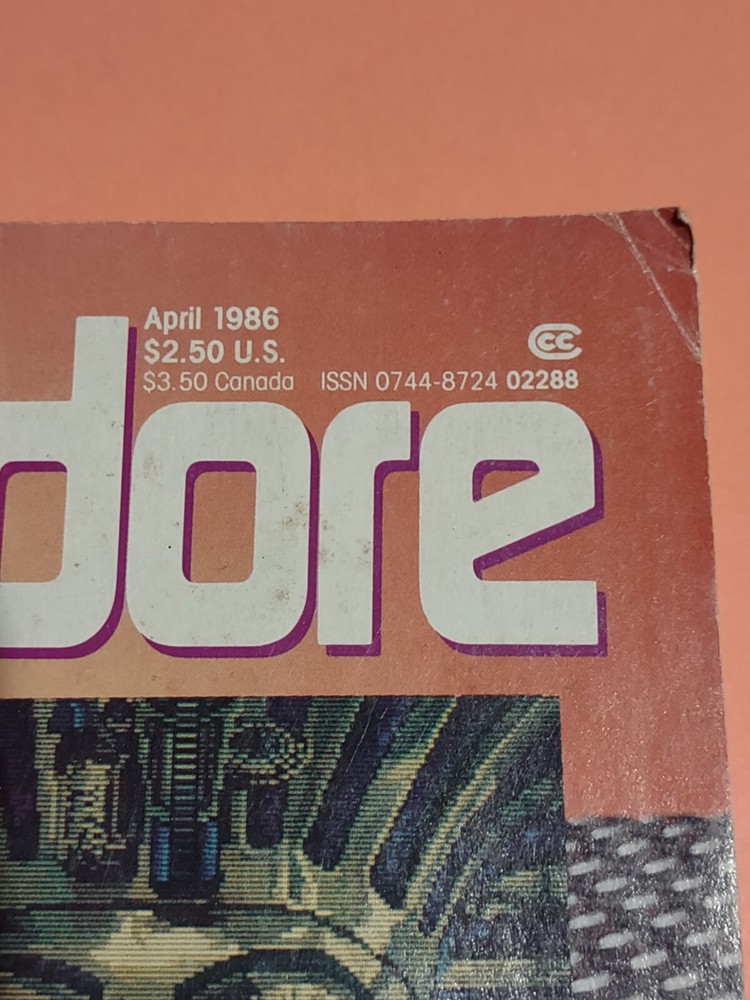 Commodore Magazine Amiga C64 128 Articles Programs Ads Etc. Vtg Retro Computing