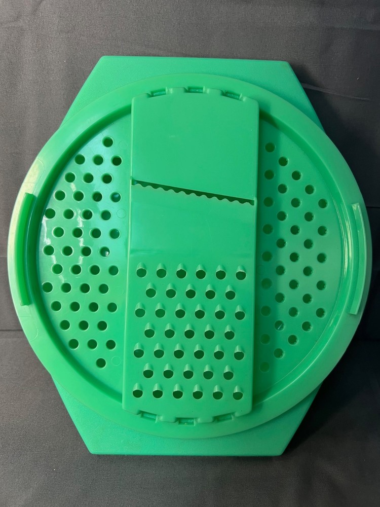 Vintage Green Tupperware Cheese Shredder