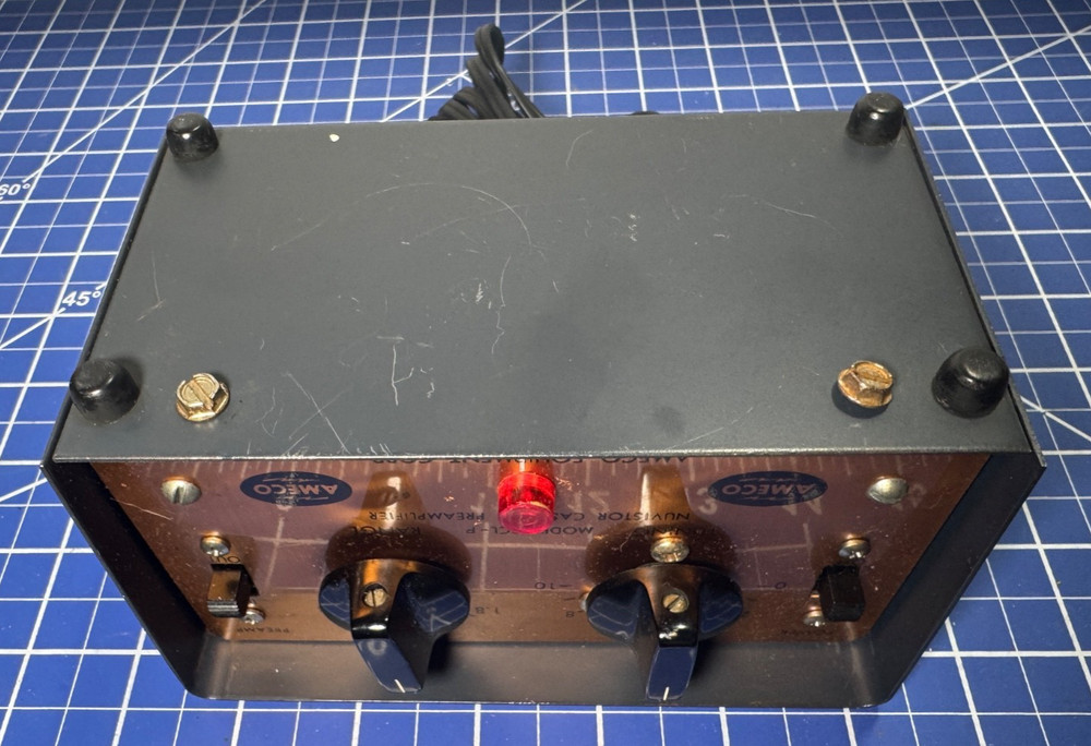 Ameco Model PCL-P Nuvistor Cascade Preamplifier (power tested)