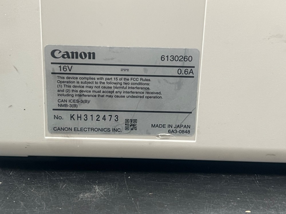 Canon imageFORMULA R30 Duplex ADF Plug and Scan Document Scanner