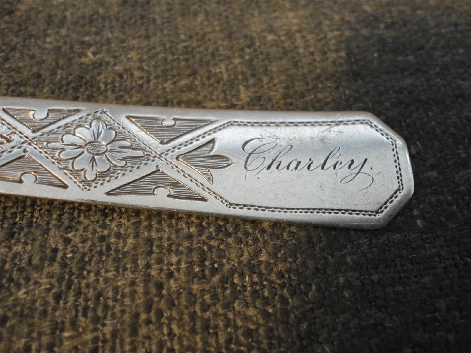 Rare Antique Chicago Coin Silver 3pc Flatware Set – N.W.S.W. MFG. CO. (c. 1867)