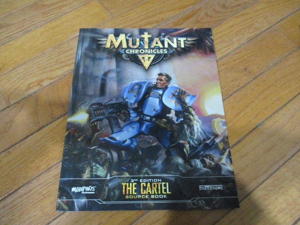 Mutant Chronicles RPG 3rd Ed The Cartel Source Book