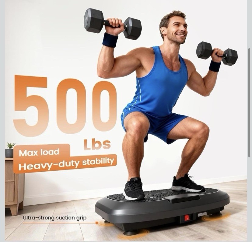 Vibration Plate Exercise Machine