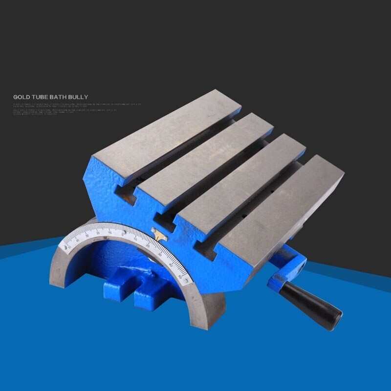 Milling and Drilling Machine with Adjustable Angle and Tilting Angle Rotary