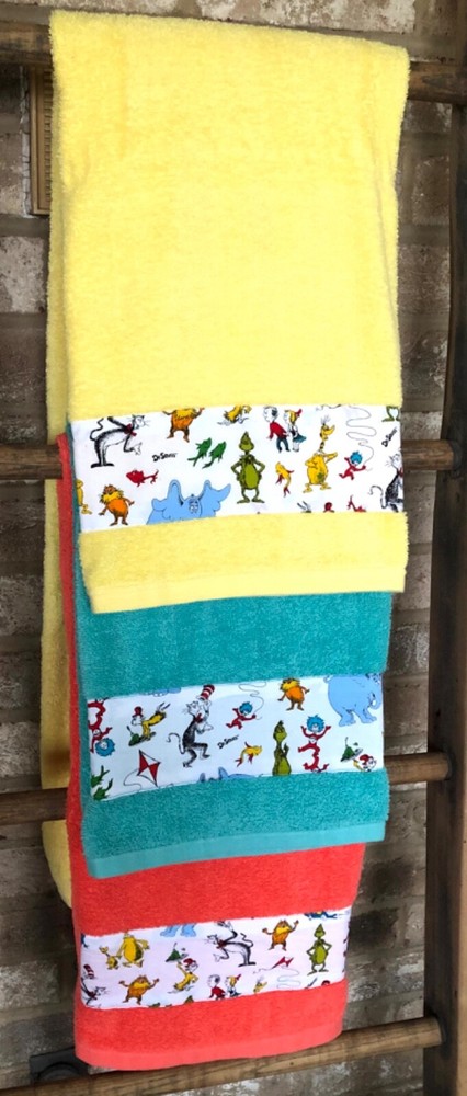 Customized Towel Set, DR SUESS