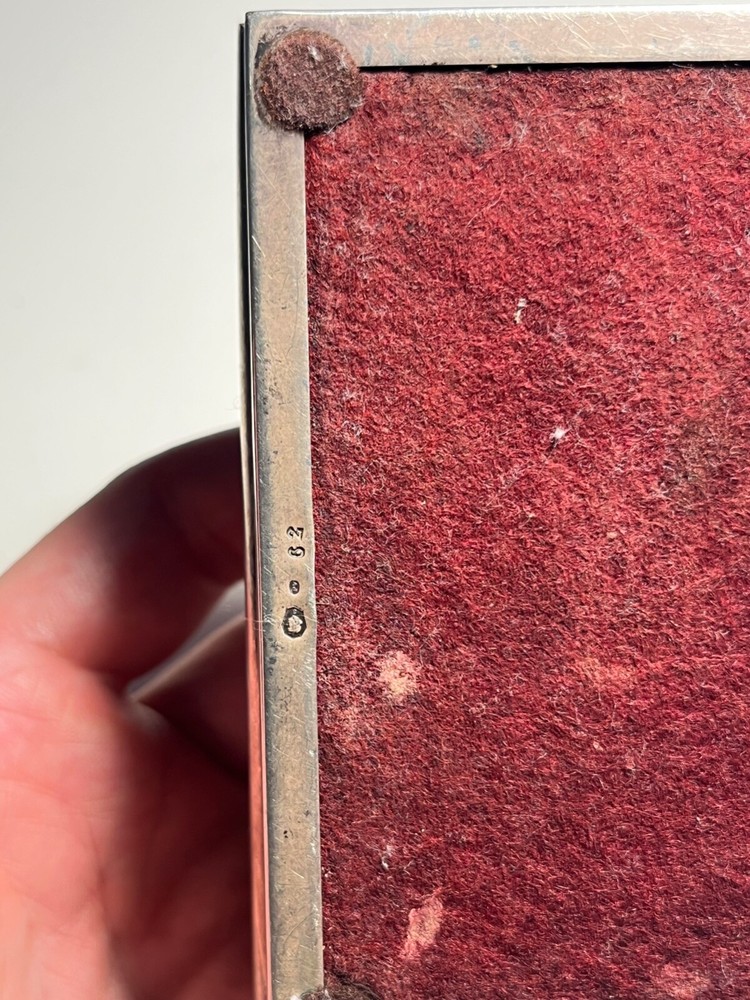 RARE 1937-1966 Hungarian Solid Silver Box