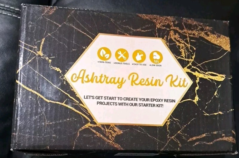 GraceDuck Ashtray Epoxy Resin Kit NIB
