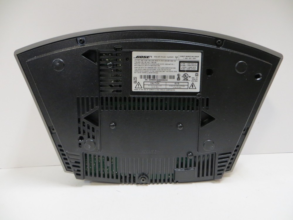 Bose Wave Music System silver w/ Remote control test working