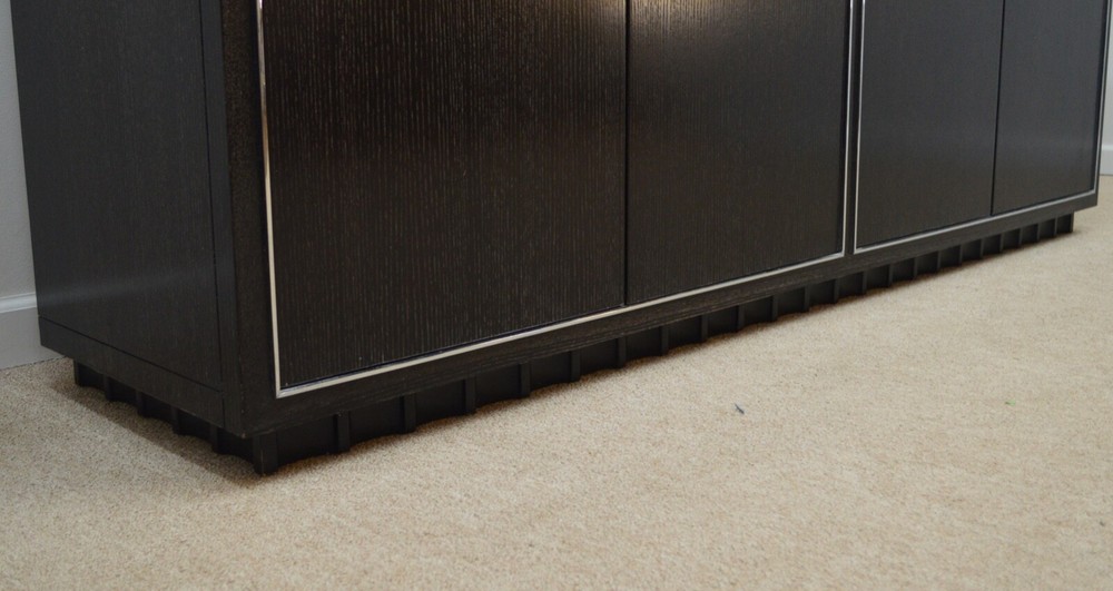 Ralph Lauren Modern Ebonized Buffet Sideboard (A)