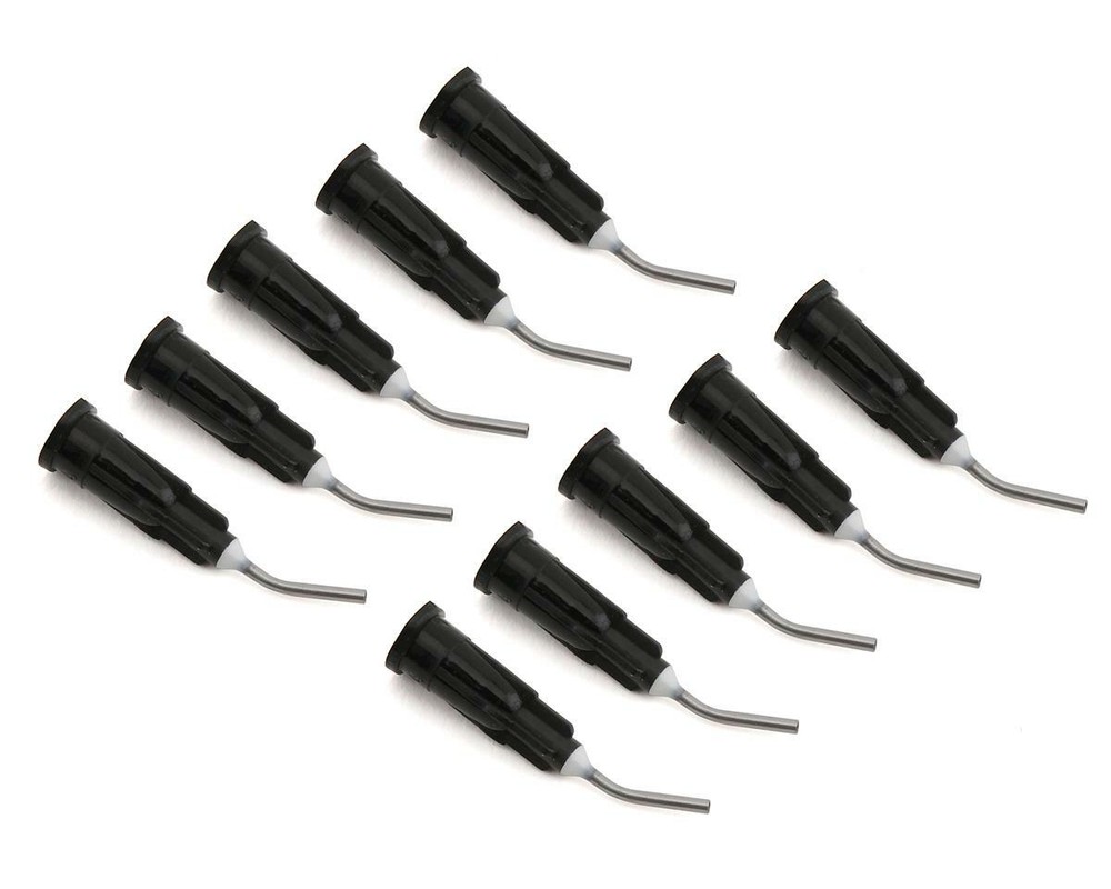 Ruddog Medium CA Glue Curved Tips (10) [RDGRP-0287]