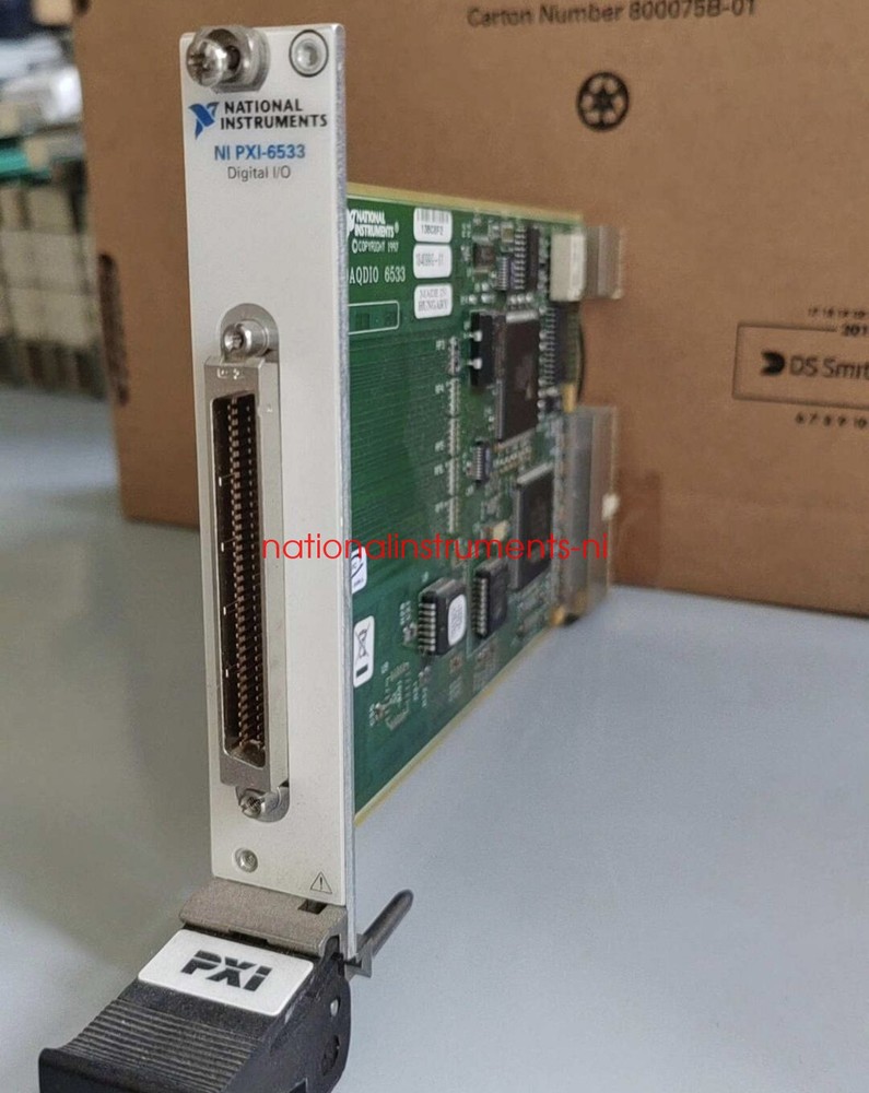 National Instruments PXI-6533 Interface, Digital I/O Module Test completed