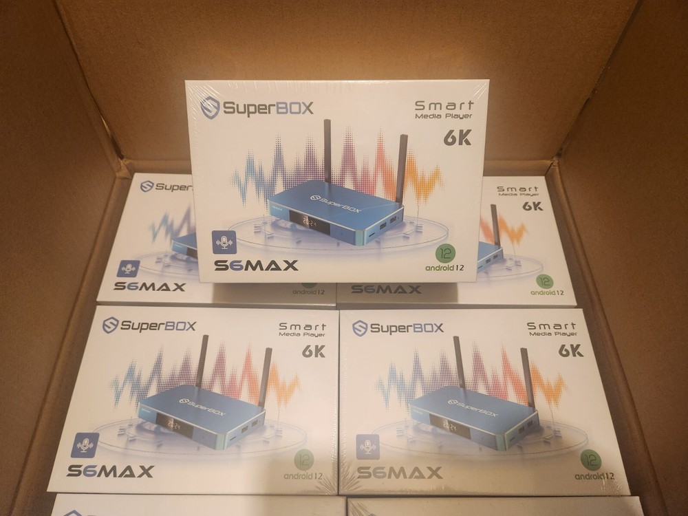 SuperBox S6 Max 24/7 Support Authorized Distributor Same Day Shipping