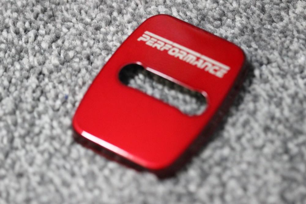 BMW 1 3 Series E90 E91 E92 E93 E87 E81 E82 E88 Performance Red Door Lock Cover