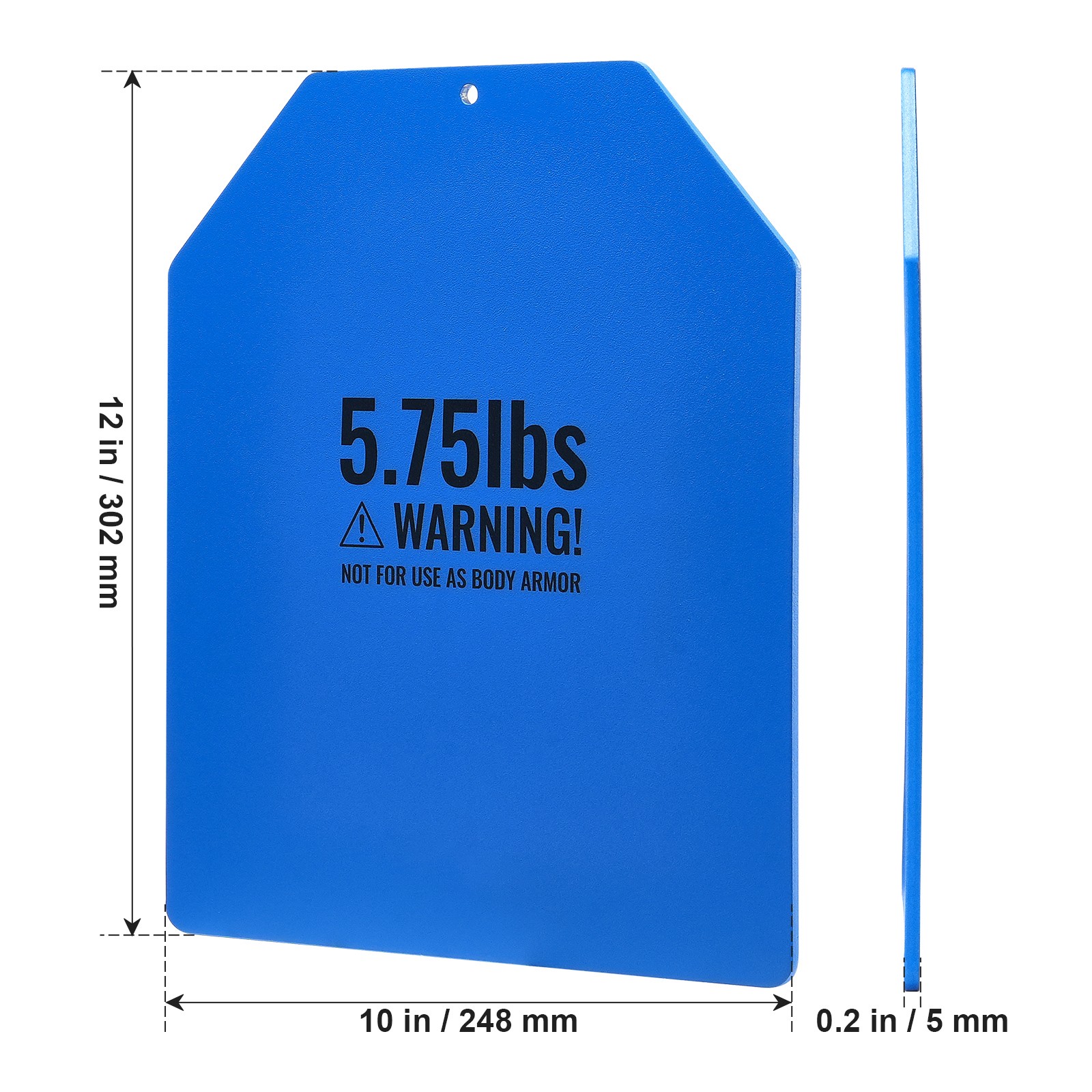 Weight Vest Plates for Strength Training Running Workout 2x3.75 LB Plates