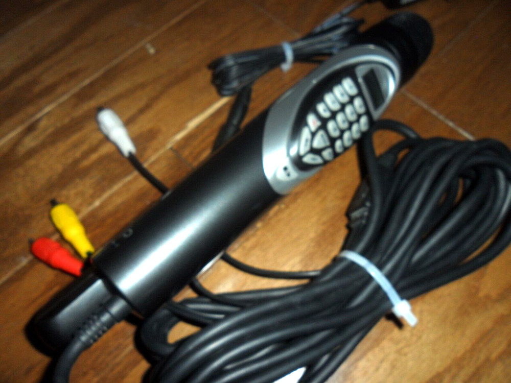 LeadSinger Karaoke Microphone LS3700W w/ Power Adapter & Cables