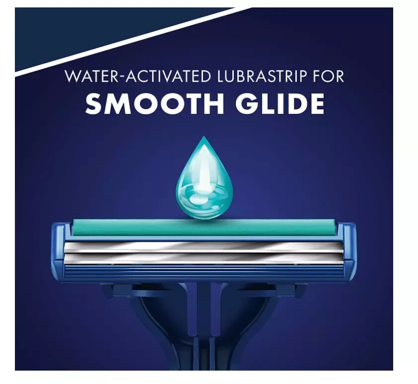 Gillette Sensor2 Plus Pivoting Head Men's Disposable Razors, 10 Count