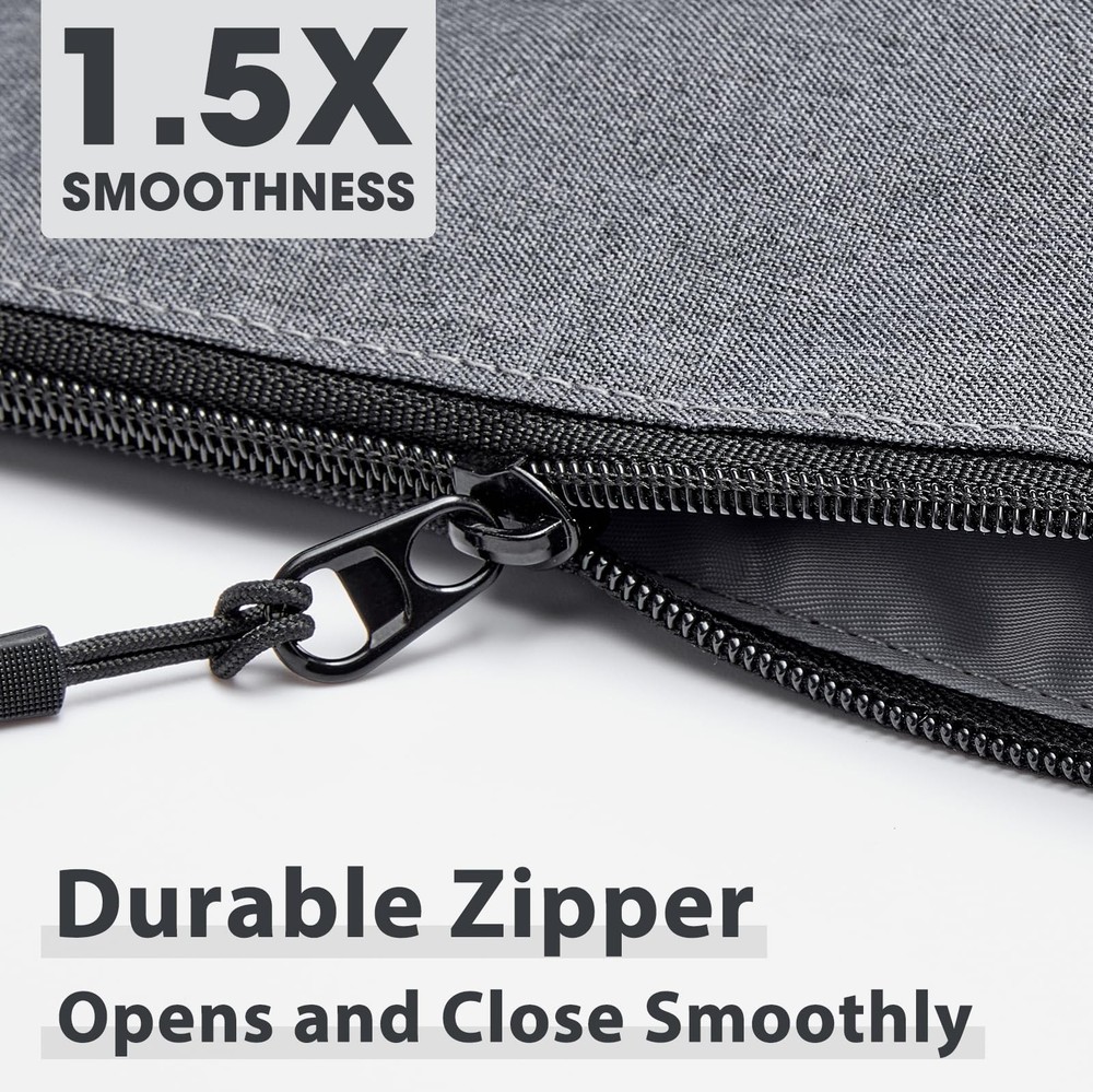 1Pack 12 Inch Tool Bag Zipper Pouch, Small Tool Pouch, Utility Multipurpose S...