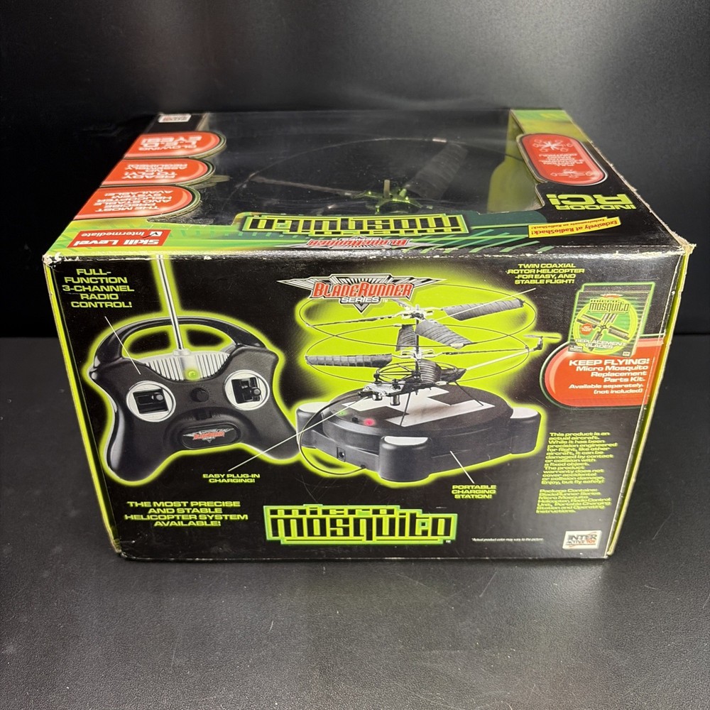RadioShack Micro Mosquito Remote Control Model Helicopter Blade Runner