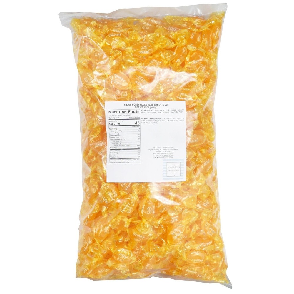 Honey Candy Filled Honey Hard Candy