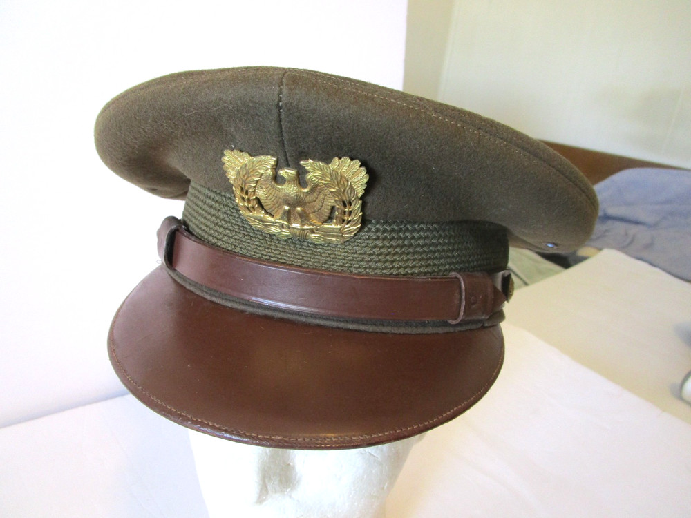 WW2 Army Warrant Officer Visor