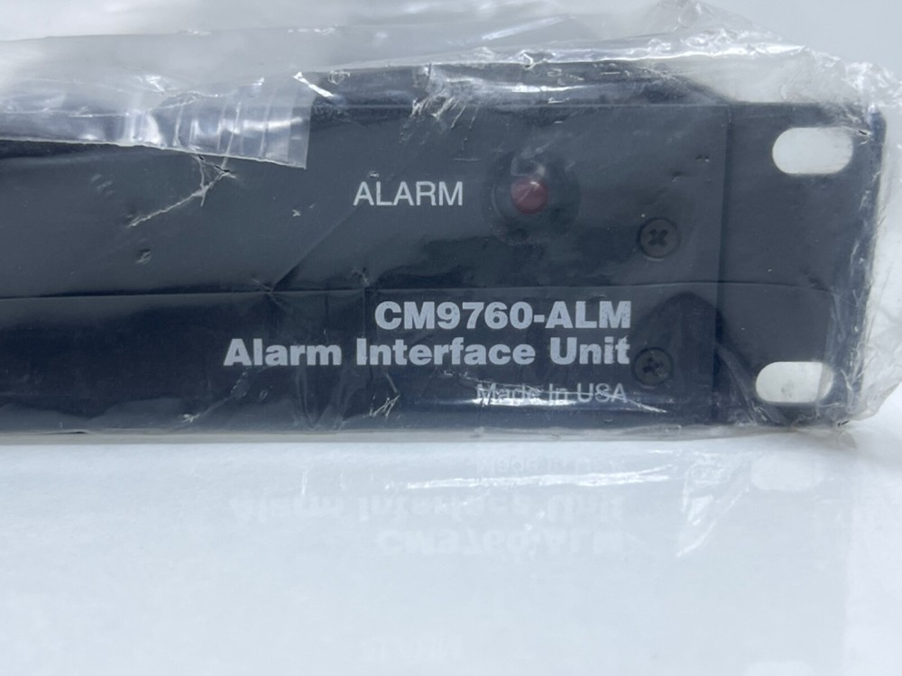 PELCO SYSTEM 9760 CM9760-ALM ALARM INTERFACE UNIT
