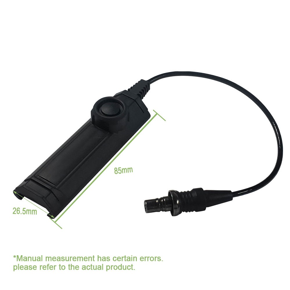 Tactical Flashlight Tail Switch FlashLight Remote Switch for M300 M600 M952V